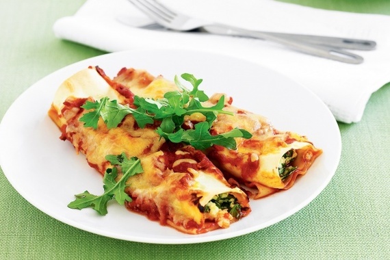 For page cannelloni uit de oven